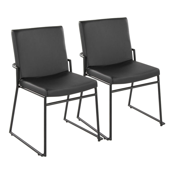 Dutchess - Dining Chair (Set of 2) - Black Metal