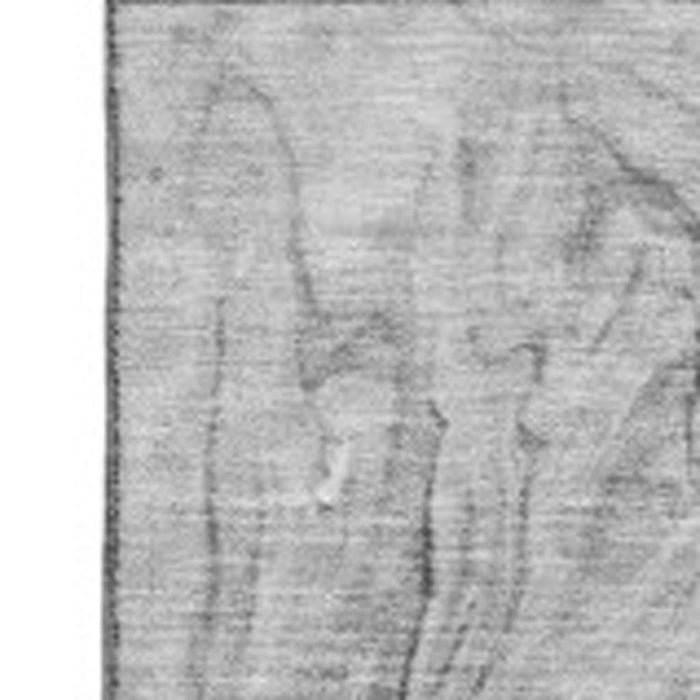 9' X 12' Abstract Washable Area Rug With UV Protection (650955) - Gray / Ivory