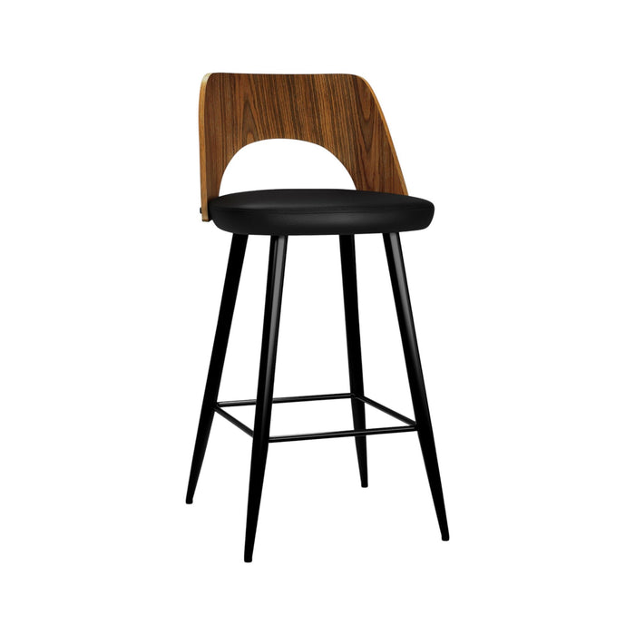 25" Backless Counter Height Bar Chair - Black