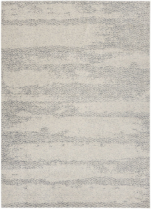 5' X 7' Abstract Area Rug (550462) - Beige / Gray