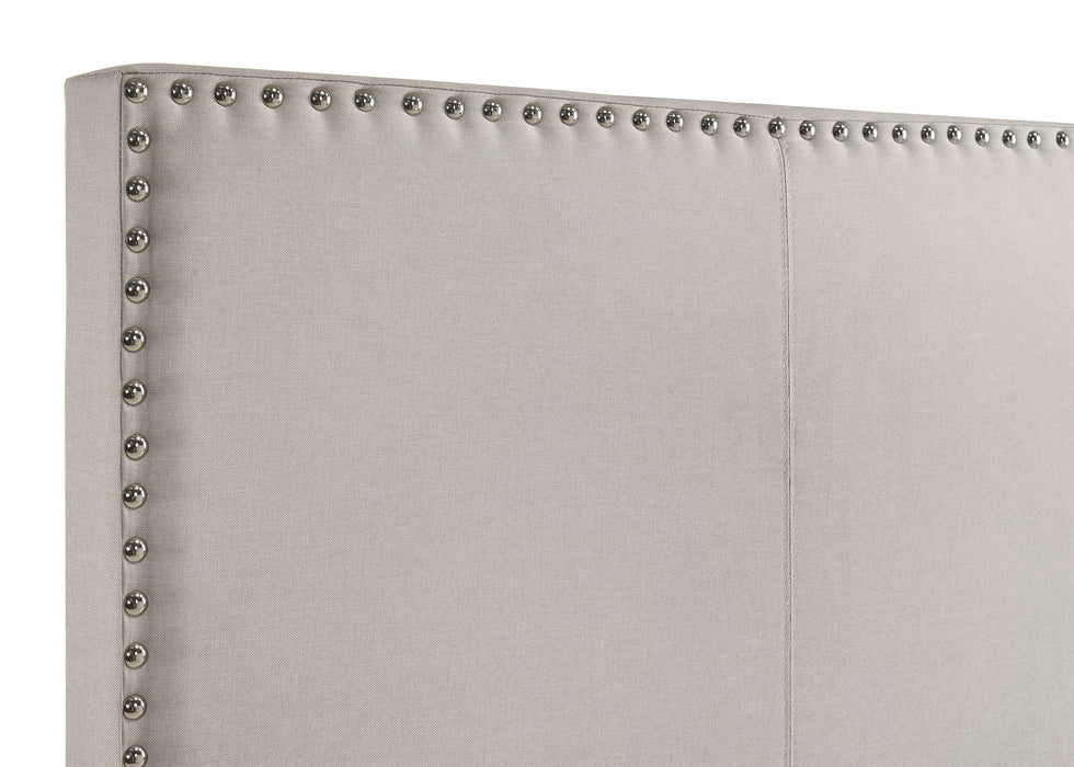 Boyd Upholstered Queen Panel Bed Ivory