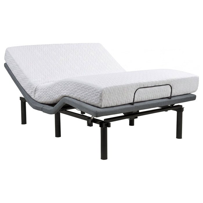 Tasca Full Dual-Motor Adjustable Bed Base in Black