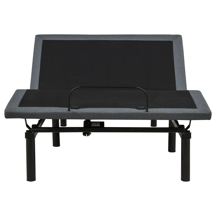 Tasca Full Dual-Motor Adjustable Bed Base in Black