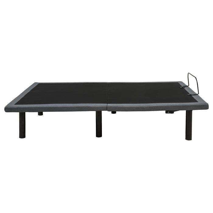 Tasca Full Dual-Motor Adjustable Bed Base in Black