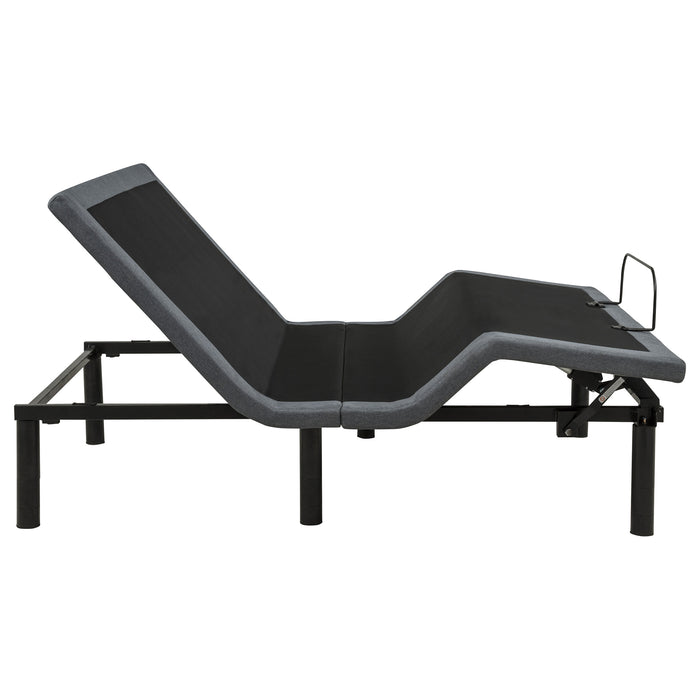 Tasca Full Dual-Motor Adjustable Bed Base in Black