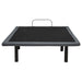 CoasterEveryday Tasca full dual-motor adjustable bed base in black furniture frame