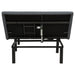 Tasca Full Dual-Motor Adjustable Bed Base in Black by CoasterEveryday
