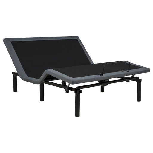 Tasca Queen dual-motor adjustable bed base in black by CoasterEveryday