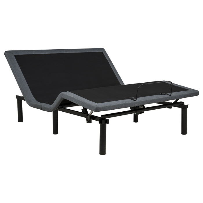 Tasca Queen Dual-Motor Adjustable Bed Base in Black