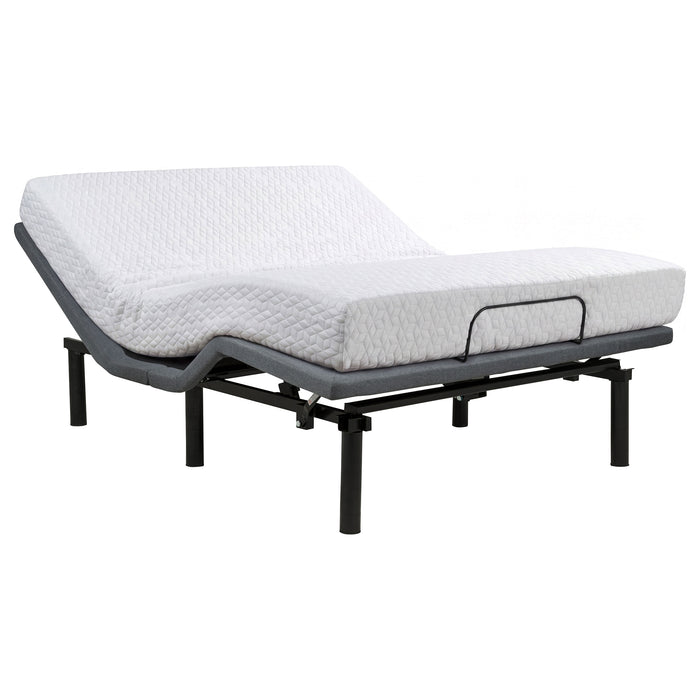 Tasca Queen Dual-Motor Adjustable Bed Base in Black