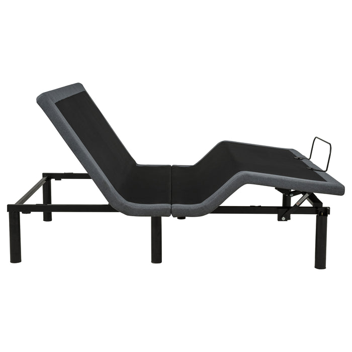 Tasca Queen Dual-Motor Adjustable Bed Base in Black