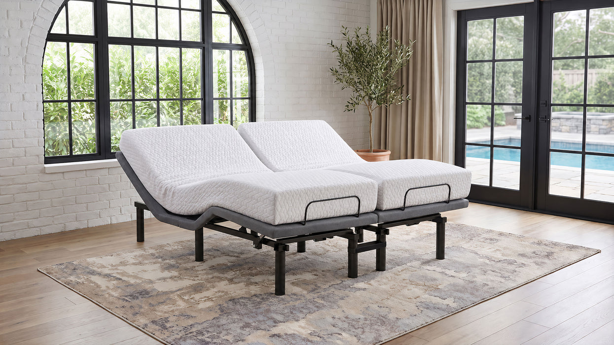 Tasca 2-piece split Eastern King dual-motor adjustable bed base by CoasterEveryday