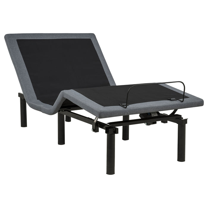 Tasca Twin XL Dual-Motor Adjustable Bed Base in Black