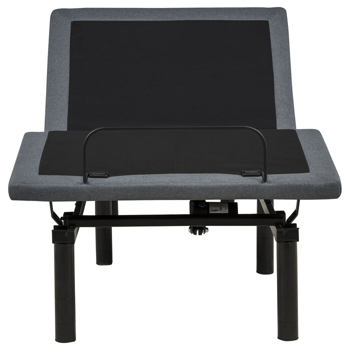 Tasca Twin XL Dual-Motor Adjustable Bed Base in Black