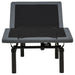 Tasca Twin XL dual-motor adjustable bed base in black by CoasterEveryday