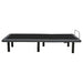 Black Tasca Twin XL adjustable bed base with dual motors by CoasterEveryday