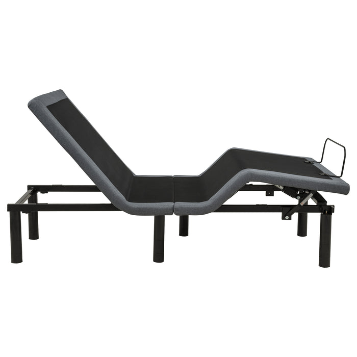 Tasca Twin XL Dual-Motor Adjustable Bed Base in Black