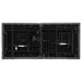 Tasca Twin XL dual-motor adjustable bed base in black by CoasterEveryday