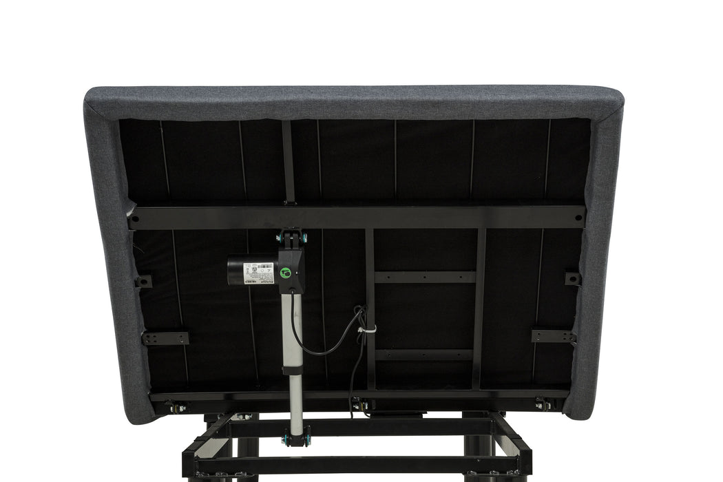 Tasca Twin XL Dual-Motor Adjustable Bed Base in Black
