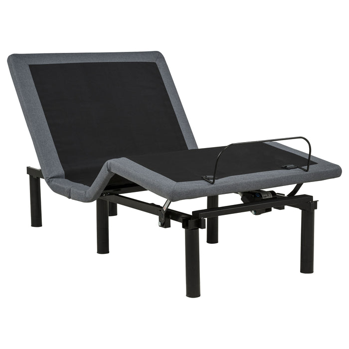 Tasca Twin Dual-Motor Adjustable Bed Base in Black