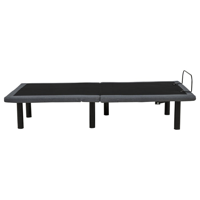 Tasca Twin Dual-Motor Adjustable Bed Base in Black