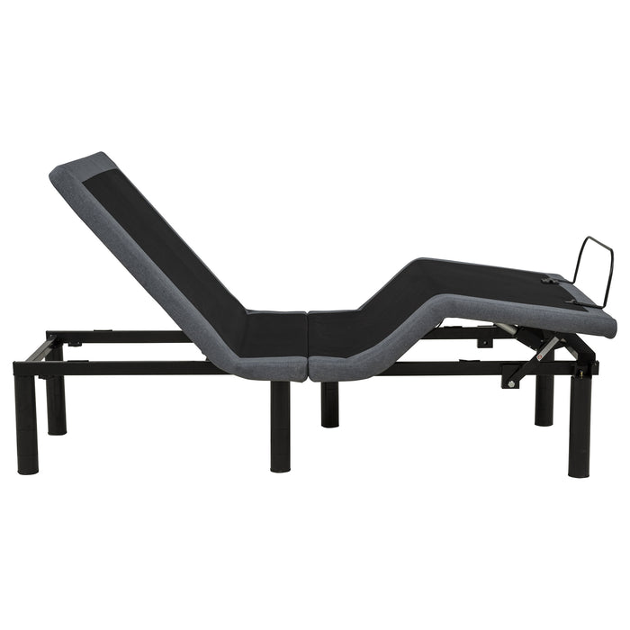 Tasca Twin Dual-Motor Adjustable Bed Base in Black