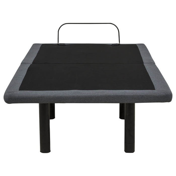 Tasca Twin Dual-Motor Adjustable Bed Base in Black