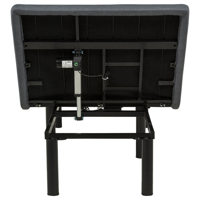 Tasca Twin Dual-Motor Adjustable Bed Base in Black