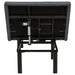 Tasca Twin dual-motor adjustable bed base in black by CoasterEveryday