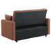 Portland Copper Boucle Upholstered Sleeper Sofa Bed by CoasterEveryday