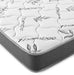 Kenyon 7-inch Twin XL bamboo cover firm foam mattress showing plush bamboo fabric and firm foam interior for comfortable sleep.