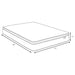 CoasterEveryday Hayes 11-inch Twin XL pillow top memory foam hybrid mattress with plush surface and supportive layers.