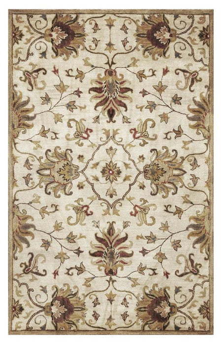 96" x 126" Wool Rug - Champagne