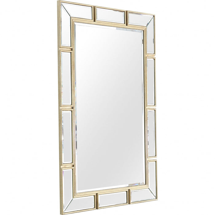 45" Framed Accent Mirror - Silver