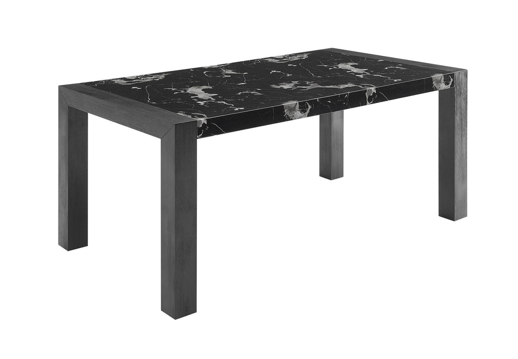 D4088 - 5 Piece Dining Room Set (D4088DT Dining Table With Four D87DC Dining Chair) - Black