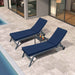 Giga outdoor lounge chair cushion with back and seat support, designed for patio furniture, featuring plush fabric and vibrant colors.