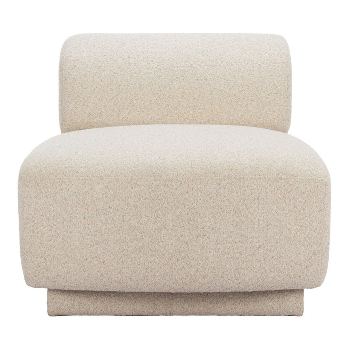 Upholstered Side Chair - Beige