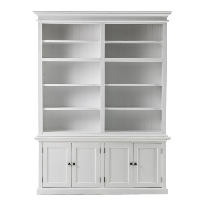 Adjustable Four Tier Bookcase (397127) - White