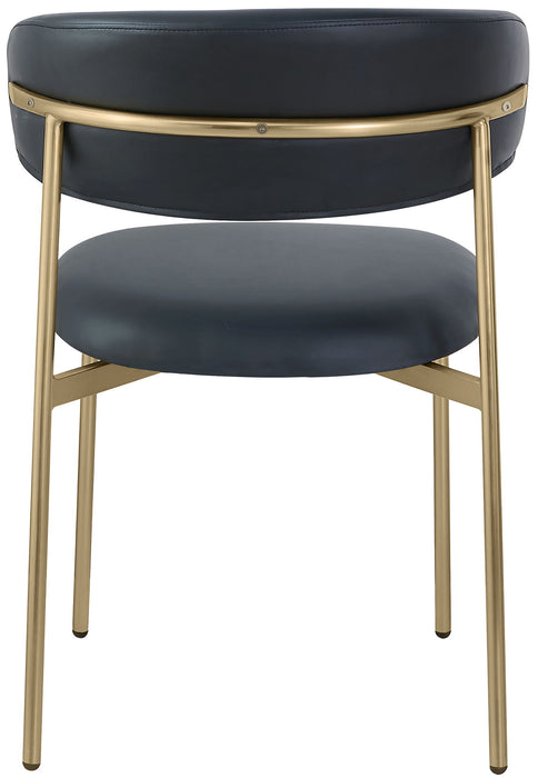 Lupita - Dining Chair With Brushed Gold Legs (Set of 2)