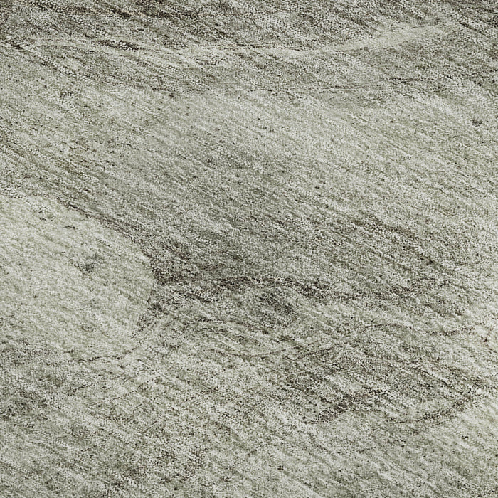 9' X 12' Abstract Washable Area Rug With UV Protection (653475) - Taupe / Ivory