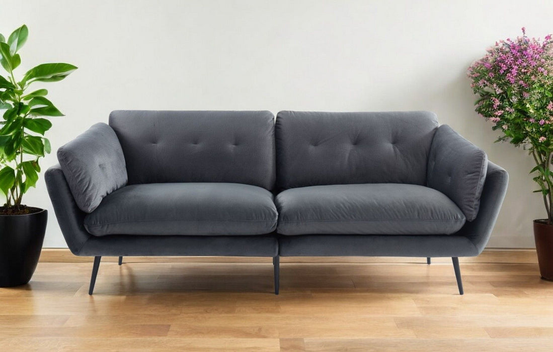 Sofa - Dark Gray / Black