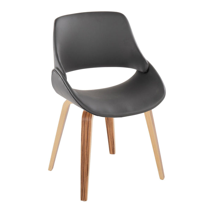 Fabrico - Chair (Set of 2) - Light Brown Legs