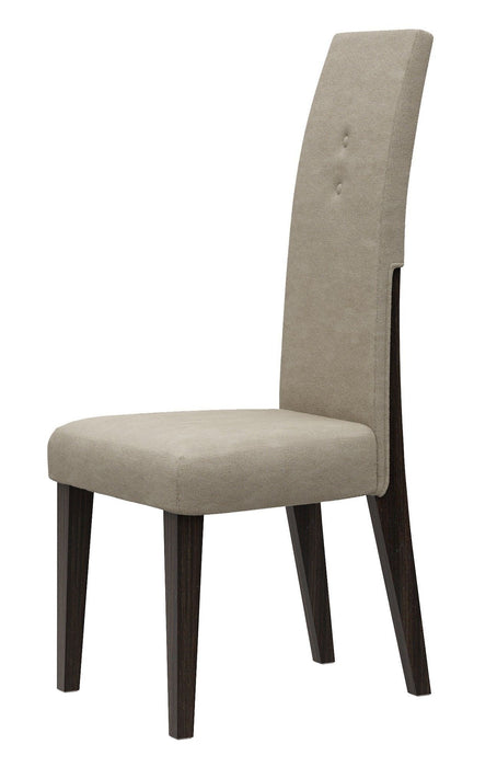 Microfiber Dining Side Chairs (Set of 2) - Brown