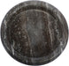 Meridian Furniture Orelia genuine travertine tray with natural stone surface and sleek design for decorative or serving use.