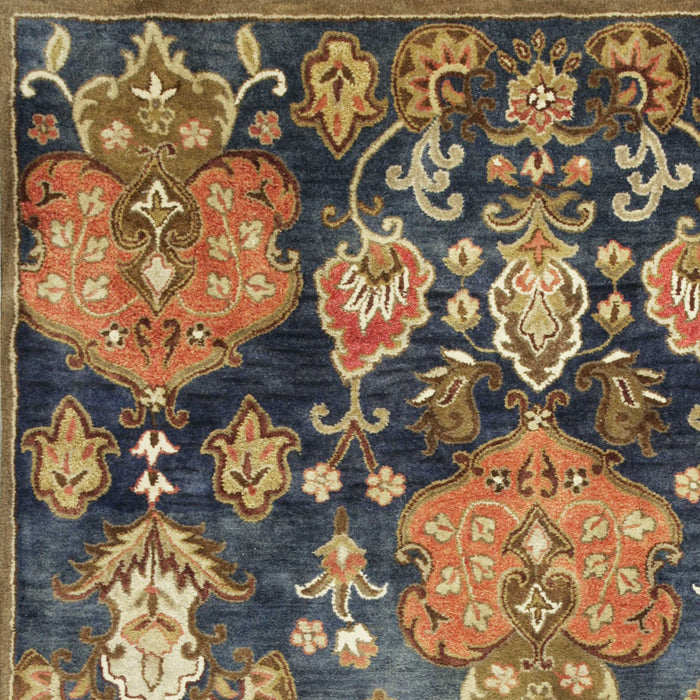 60" x 96" Wool Rug - Navy