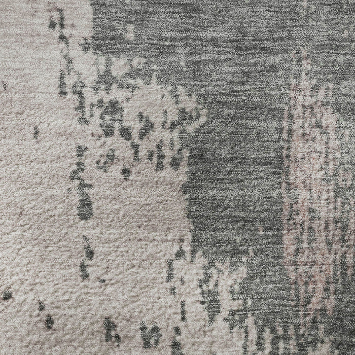 10' X 14' Abstract Washable Area Rug With UV Protection (710382) - Blush / Beige / Sage