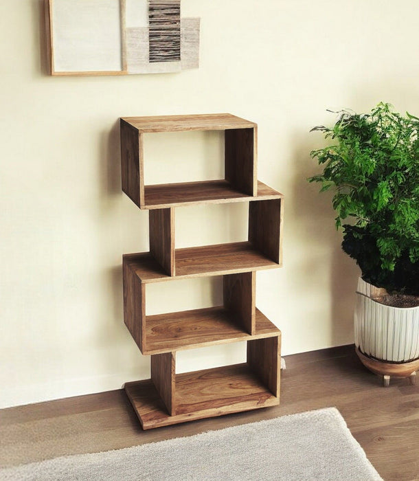 Three Tier Bookcase - Brown