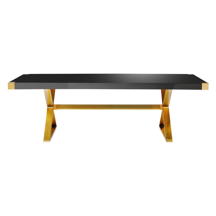 Adeline - Lacquer Dining Table - Black
