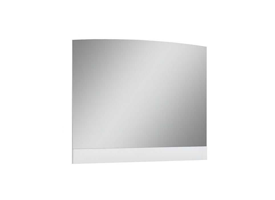 45" Framed Mounted Dresser Mirror - White