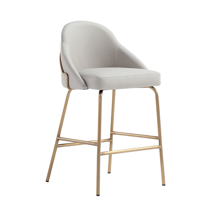 Manhattan Gracie - Counter Stool With Gold Base